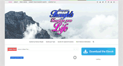 Desktop Screenshot of changeyourthoughtstransformyourlife.com